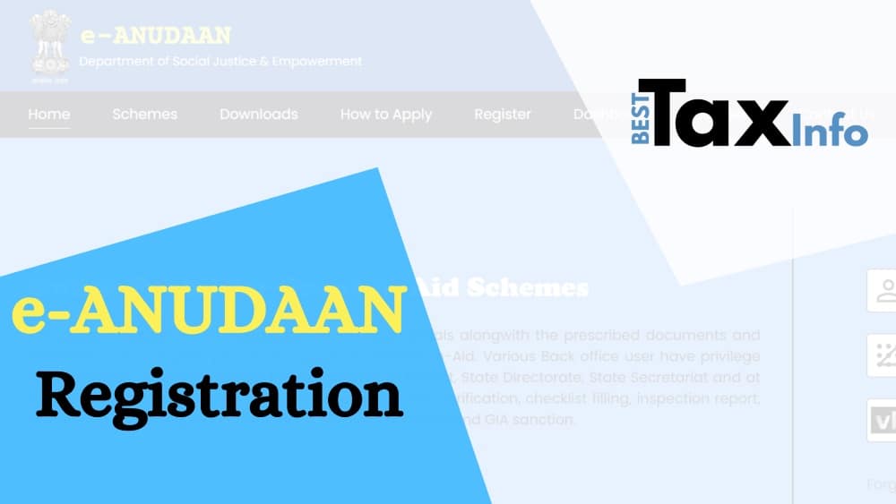 e-Anudaan Registration