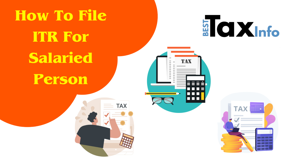 how to file itr for salaried person
