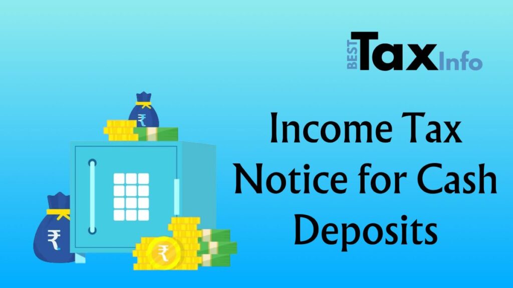 income tax notice for cash deposits