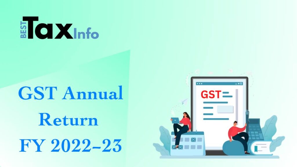 gst annual return fy 2022-23
