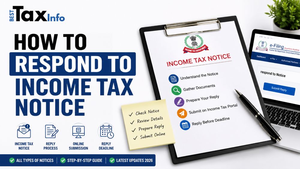 how to respond to income tax notice