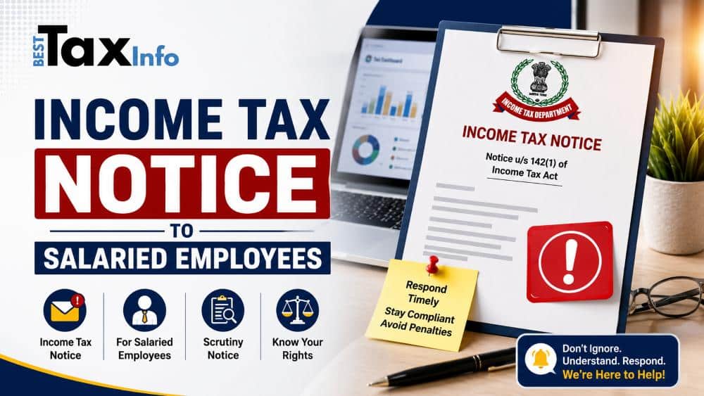 Income Tax Notice to Salaried Employees